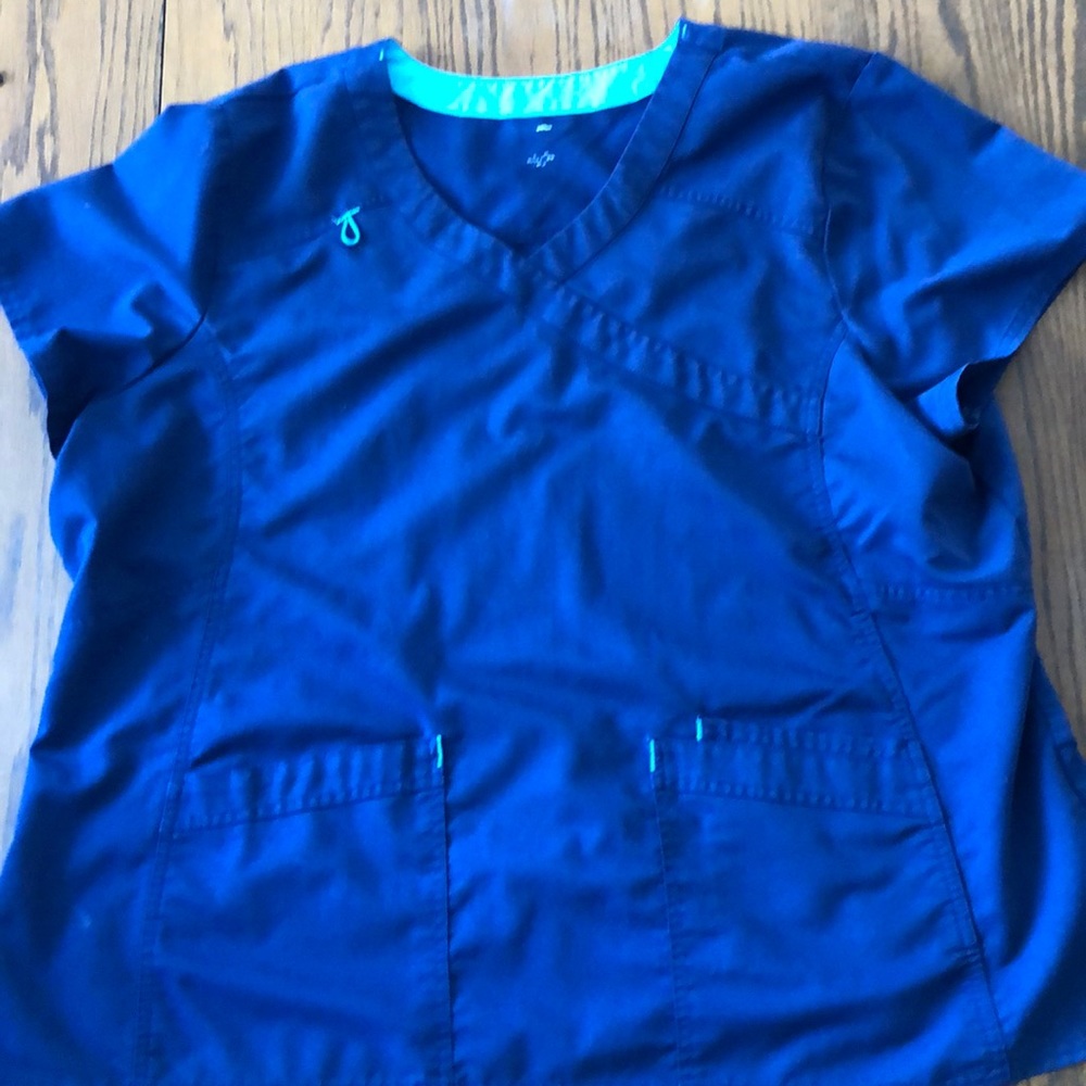 Navy blue scrubs